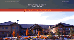 Desktop Screenshot of canyoncrestmedical.com